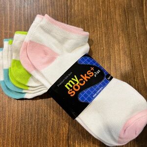 Plus Women's No-Show Socks  (3-Pack)